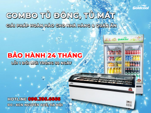 Combo tủ đông tủ mát
