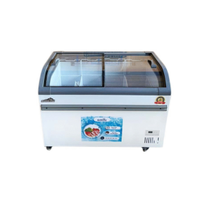 Tủ Đông Mặt Kính Trưng Bày GoldCool 688L kính cong cao cấp