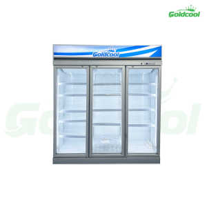 Tủ mát 3 cánh GoldCool GCS 1800L cao cấp trưng bày thực phẩm