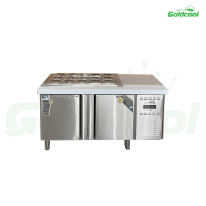 Tủ Mát Salad GoldCool 1.5M – 15 Khay GN 1/6
