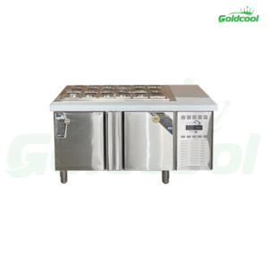 Tủ Mát Salad GoldCool 1.5M – 18 Khay GN 1/6