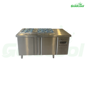 Tủ Mát Salad GoldCool 1.5M – 12 Khay GN 1/4