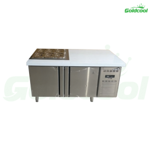 Tủ Mát Salad GoldCool 1.5M – 6 Khay GN 1/4