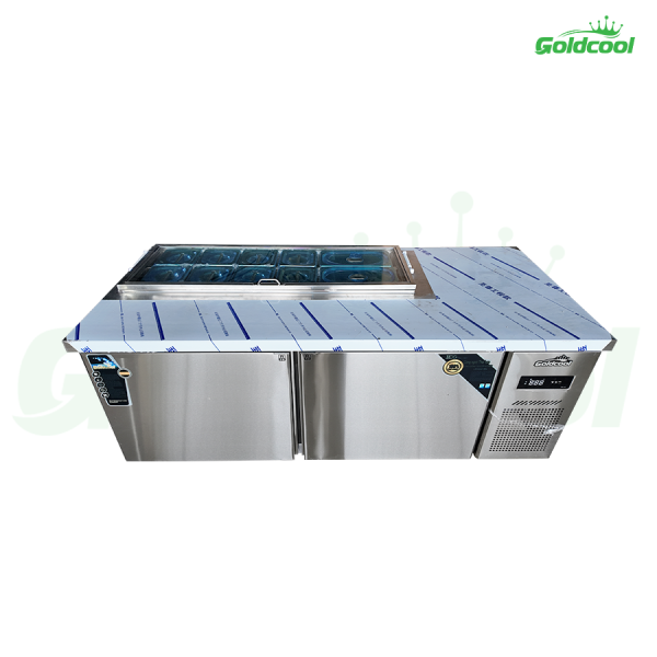 Tủ Mát Salad GoldCool 1.8M (8-12-16 Khay)
